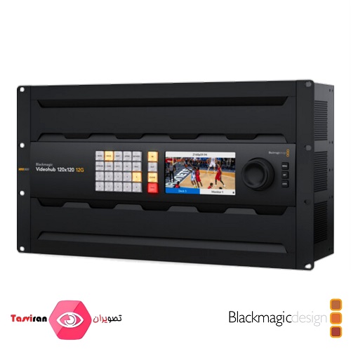 سوئیچر-ویدئو-هاب-بلک-مجیک-Blackmagic-Design-Videohub--12G